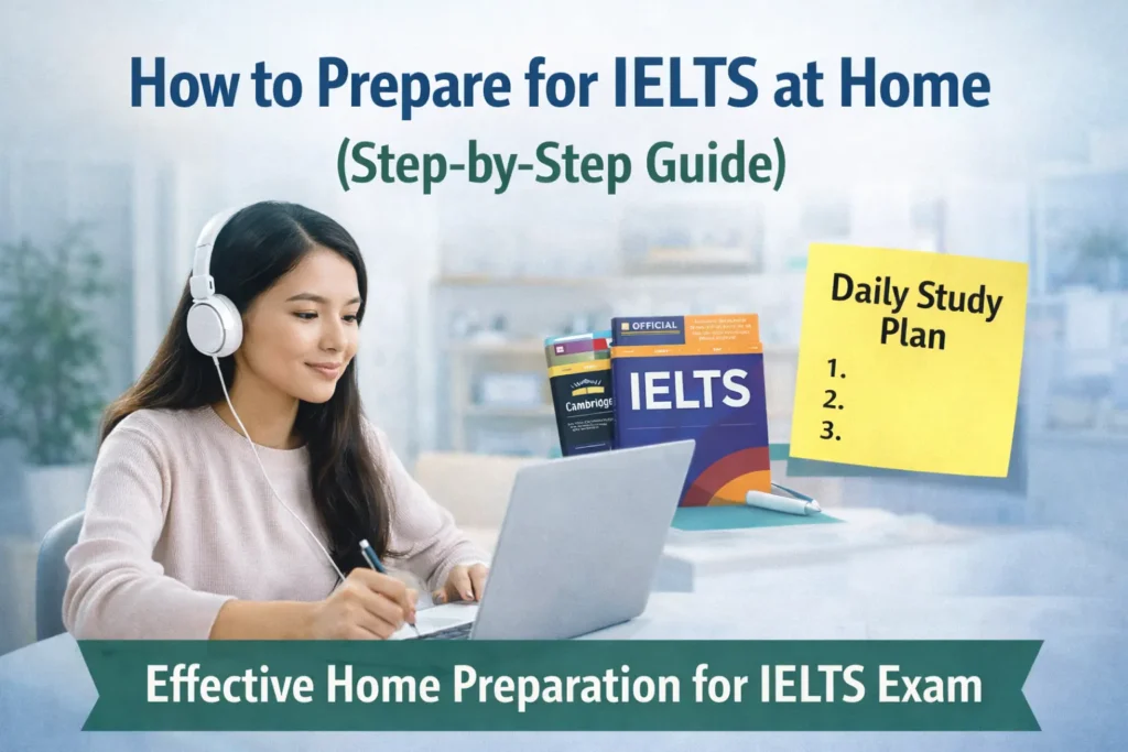 How to prepare for IELTS at home step-by-step guide